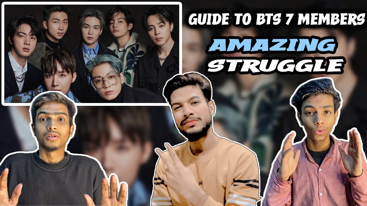 Pakistani Reaction To | A Guide to BTS Members: The Bangtan 7