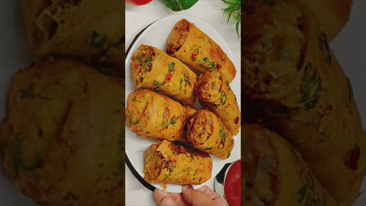 5min. में कच्चे आलू का मजेदार नाश्ता #recipe #shorts #cooking #easyrecipe #recipesbysmita