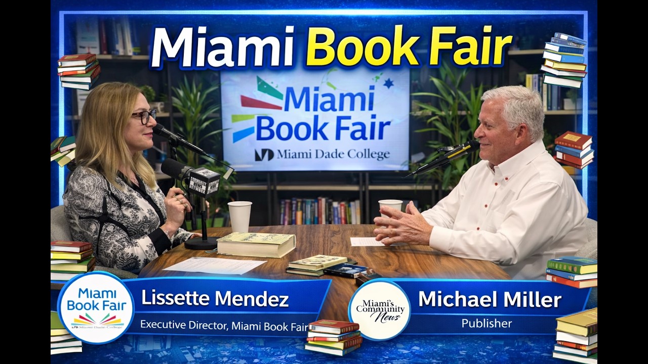 Michael Miller with Miami Book Fair on Launch of Stories We Share: A Celebration of Jewish Voices