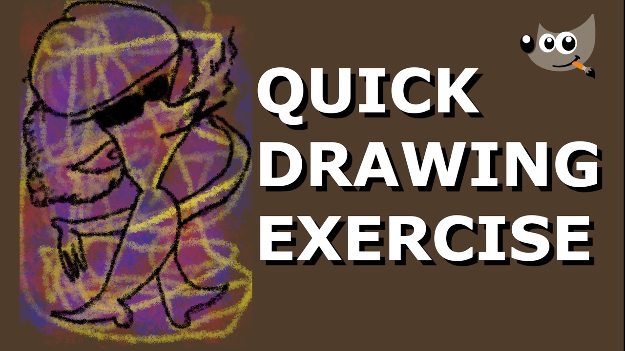 Creative drawing exercise for artists feeling stuck