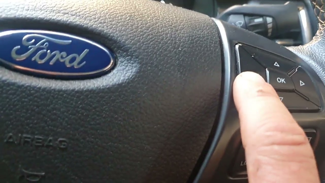 FORD RANGER 2019+ OIL SERVICE RESET