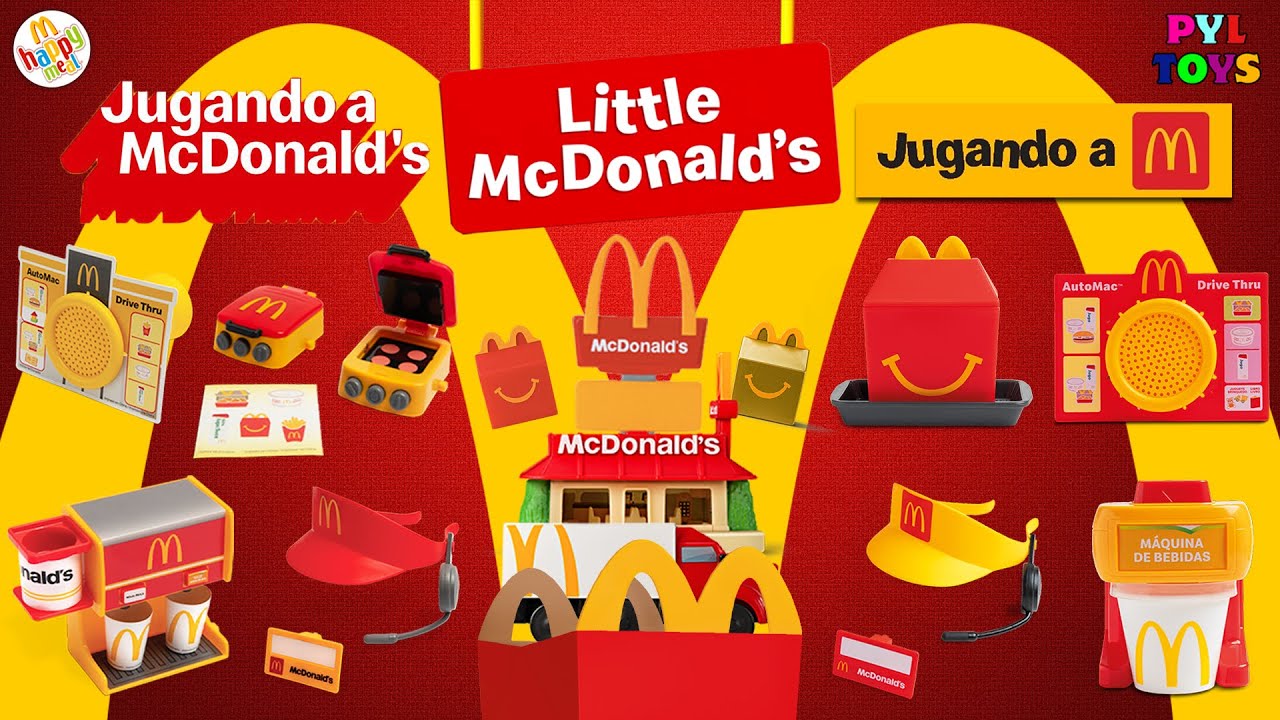 TODOS los JUGUETES de JUGANDO A MCDONALDS (2024-2026)