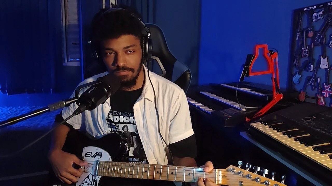 Tocando Radiohead, Nirvana, Joy Division Guitarra #radiohead 🇧🇷 #live. 261