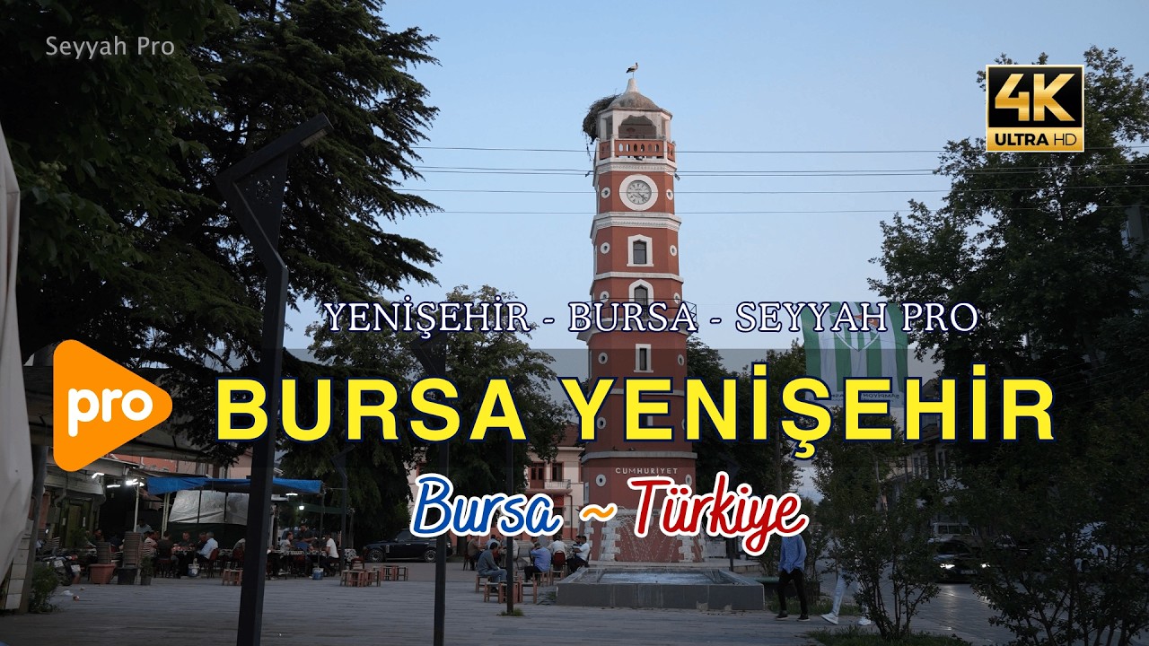 Bursa Yenişehir Tarihi Çarşısı ve Osmanlı İzleri 4K Pro Çekim | Bursa - Yenişehir
