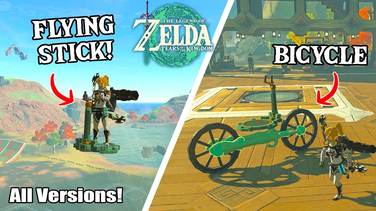 NEW! This CRAZY Glitch Will Let You Build a Unique Vehicle in Tears of the Kingdom! 1.0.0-1.2.1
