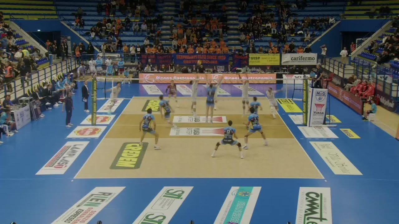 Yuasa Battery Grottazzolina vs. Cisterna Volley - Superlega Credem Banca VBTV Match Highlights