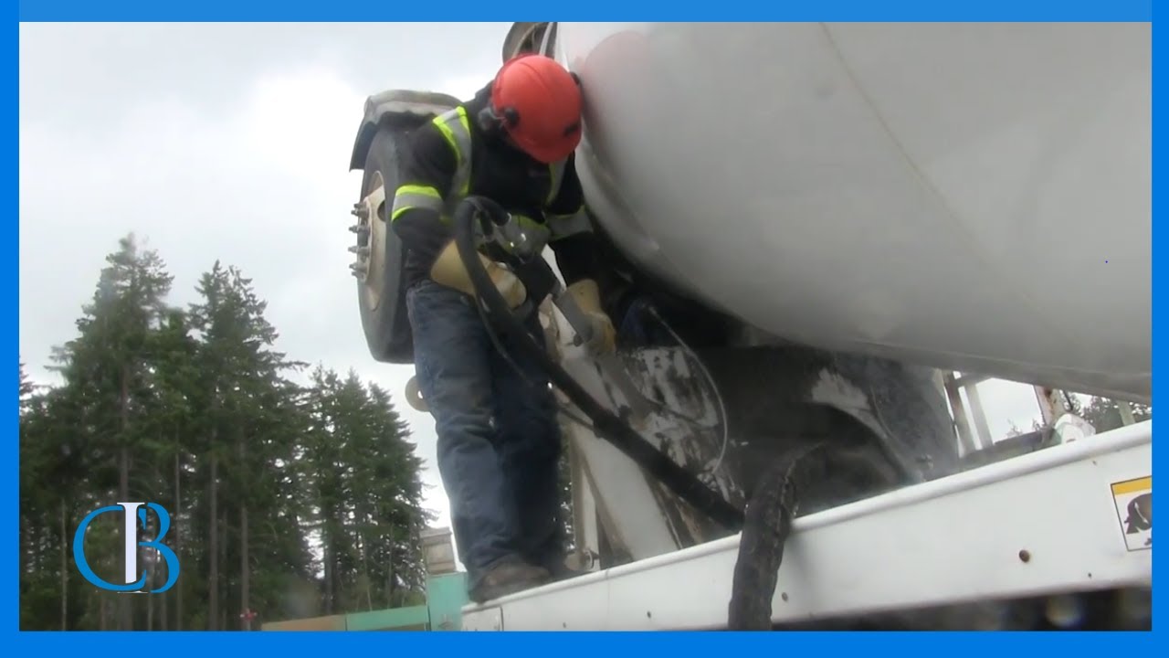 Concrete Truck Cleaning - Ice Blasting | Coulson Ice Blast