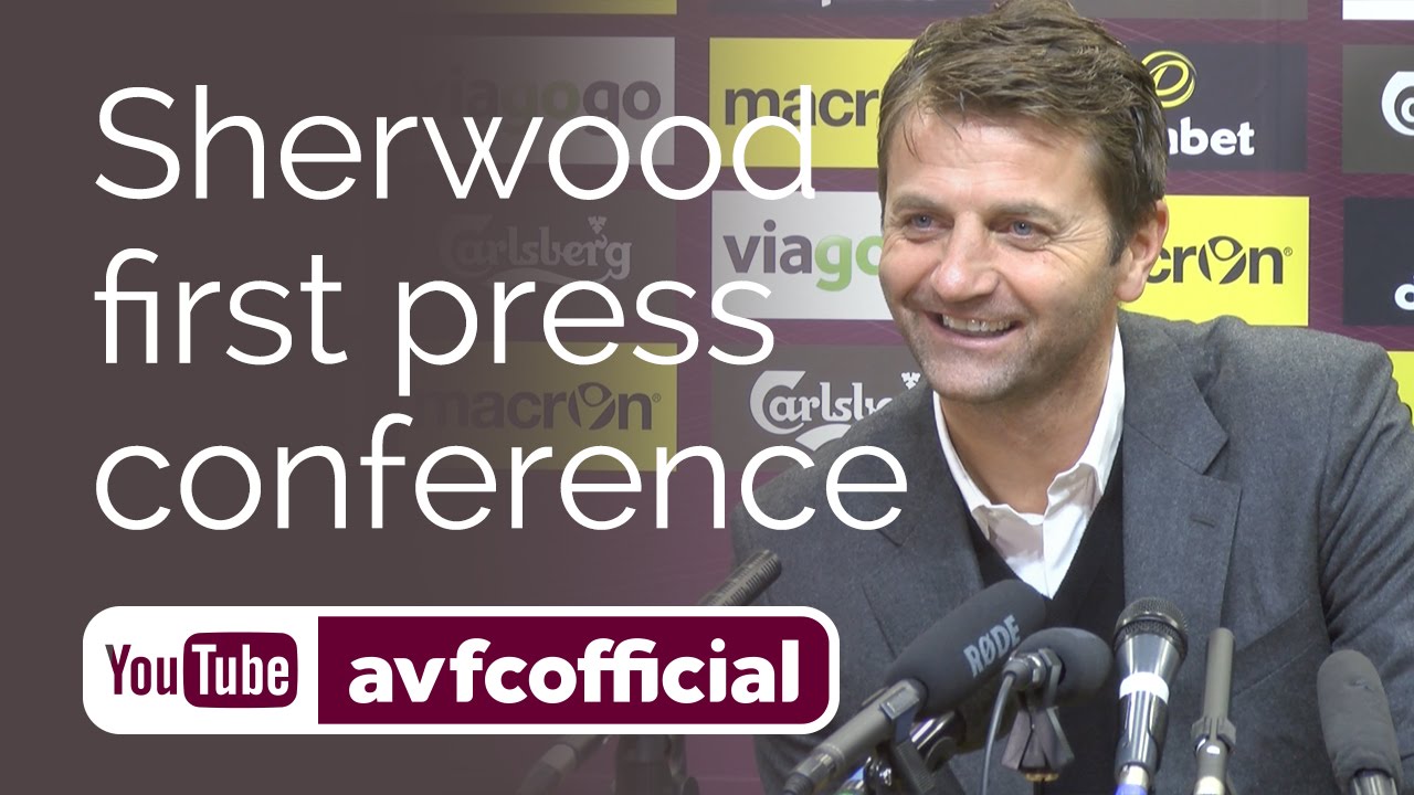 Tim Sherwood's first Villa press conference