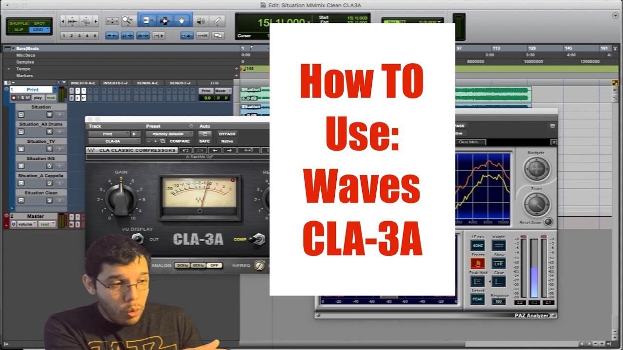How To Use: Waves CLA-3A @MattMontanez