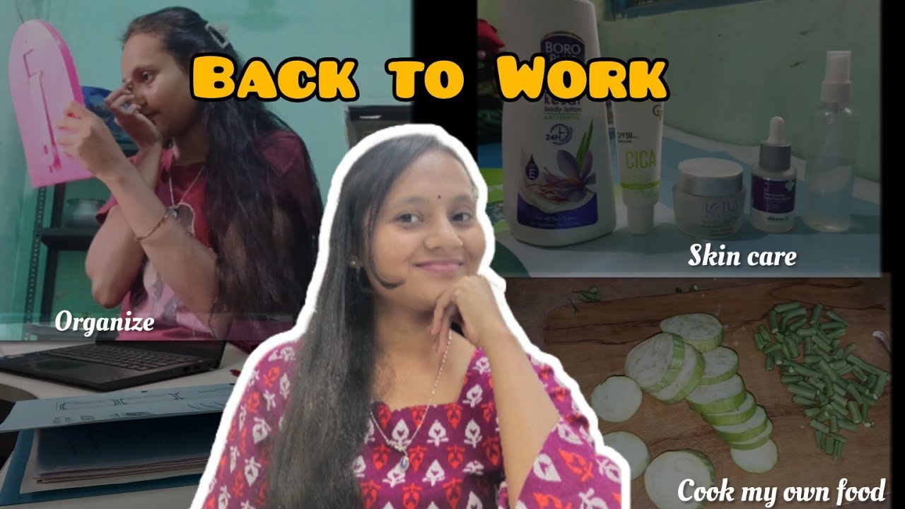 Back to Work Routine | Office pare mo Daily Routine | Organize, Skin Care & Cooking Alone