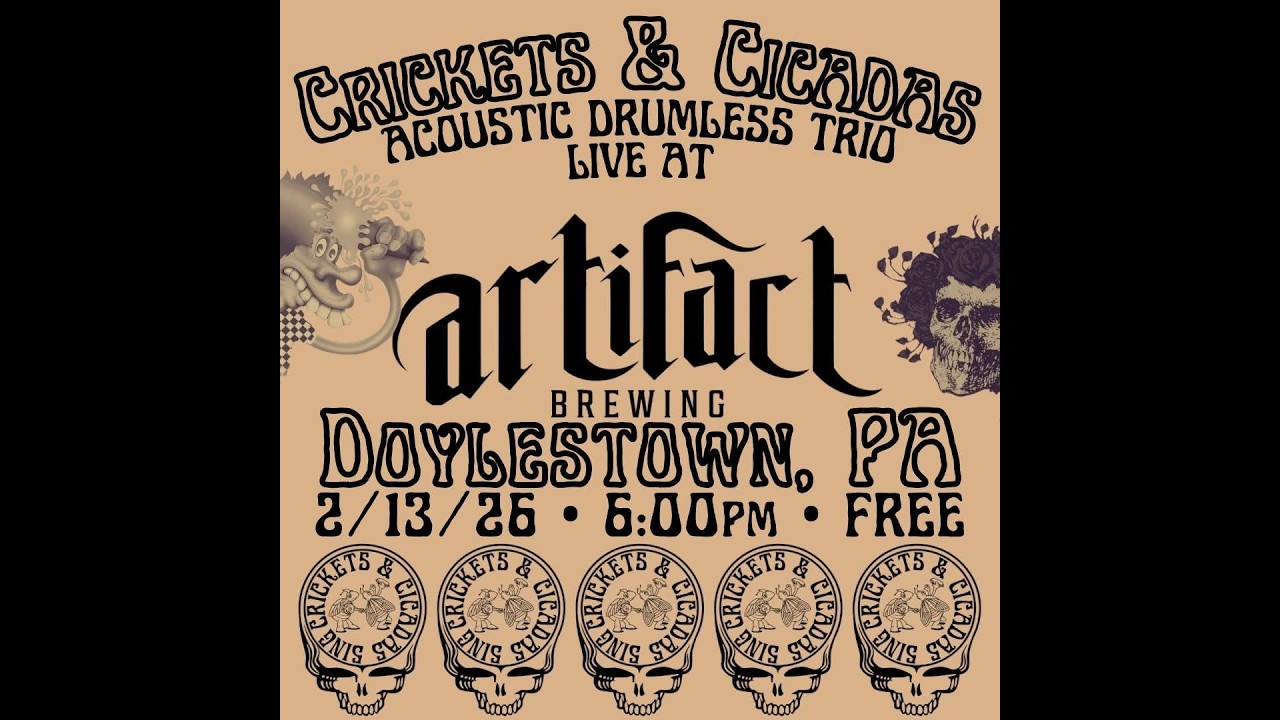 Crickets & Cicadas ~ Acoustic Trio ~ Full Set 1 via SEPA Live FB Stream