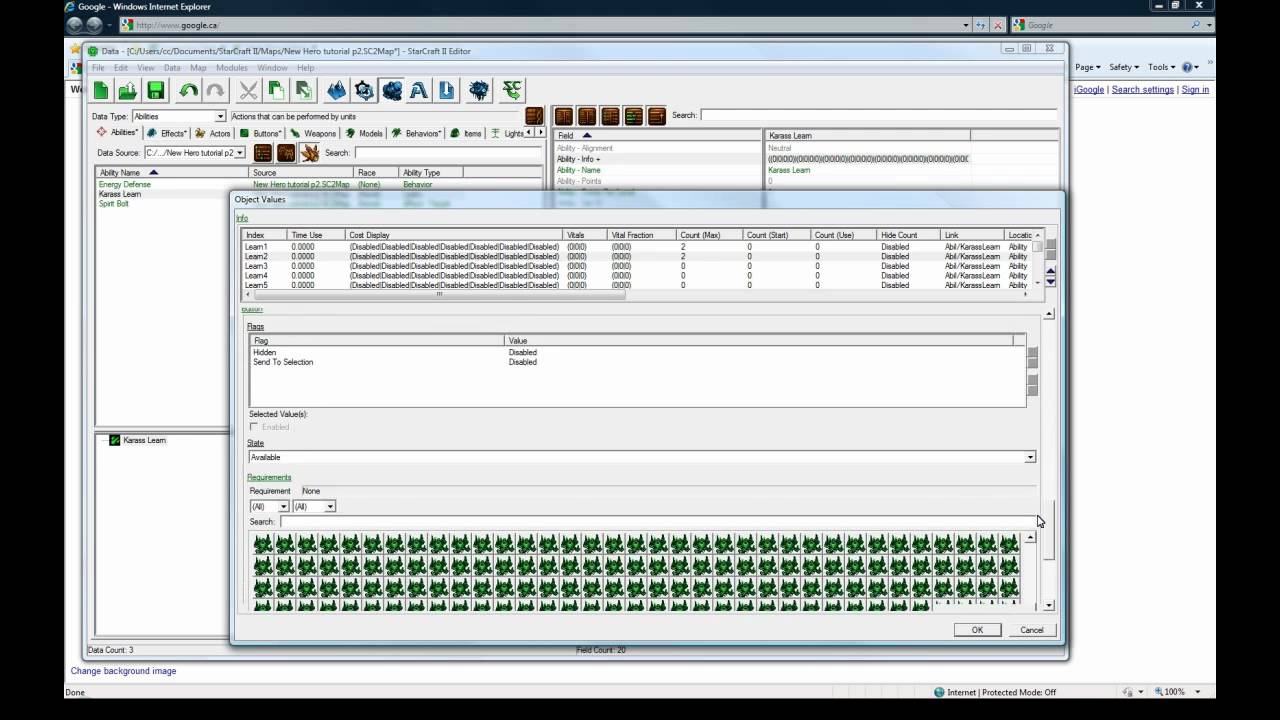Complete Hero (6/9) - Abilities (Starcraft 2 Editor Tutorial)
