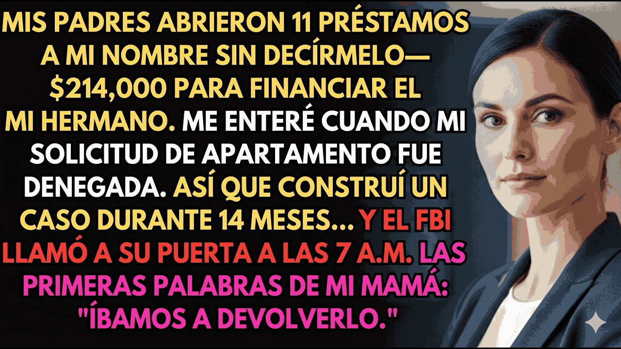 Mis Padres Sacaron Préstamos A Mi Nombre Para El Negocio De Mi Hermano—El FBI Rastreó Cada Dólar
