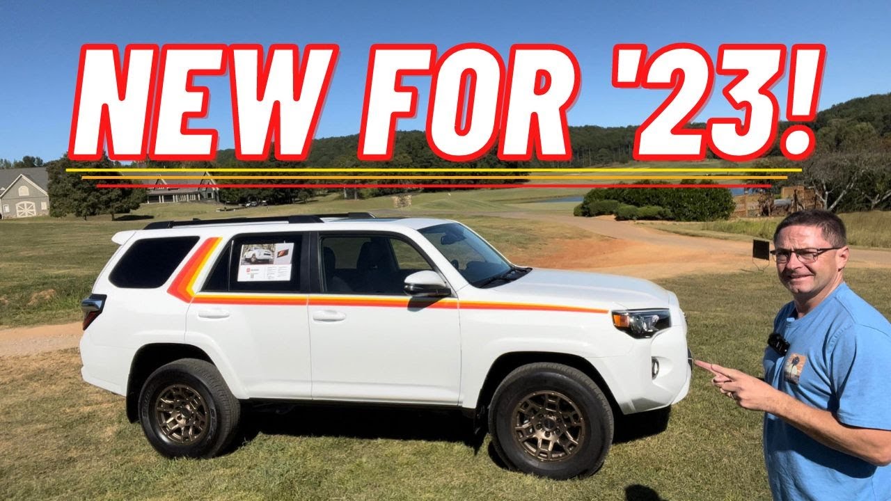 Eye-Catcher! 2023 Toyota 4Runner 40th Anniversary Special Edition!