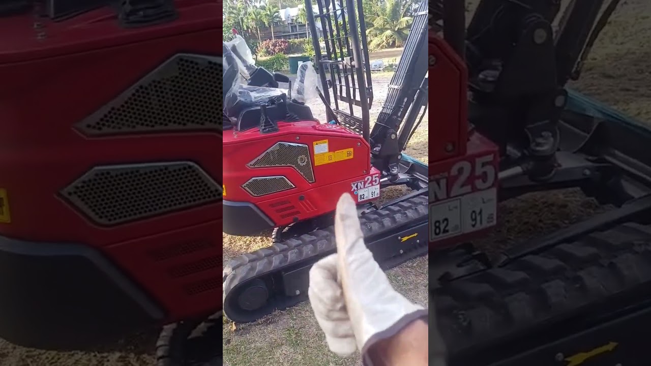 Mini Excavator New 2025 Model - Rhino Pro XN25 - walk-around & first impressions 