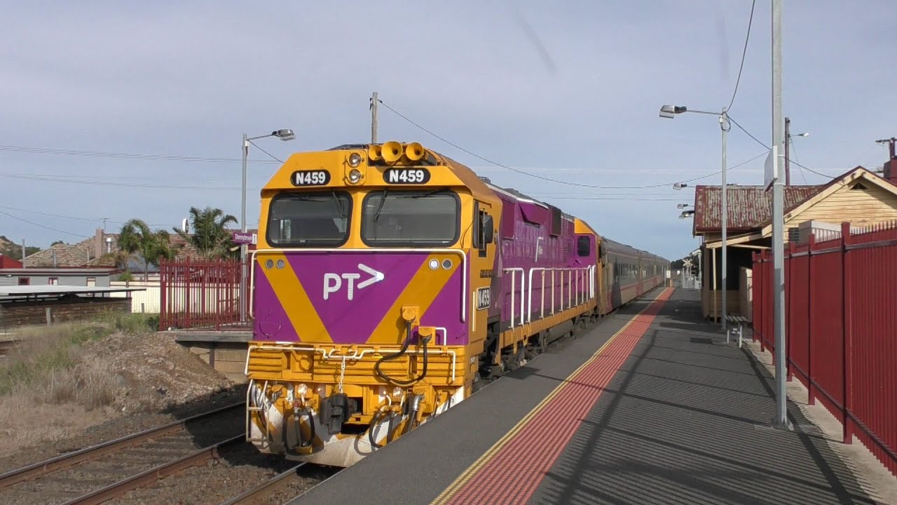 Donnybrook BEFORE AND AFTER station upgrades - Australian Trains - Freight Passenger