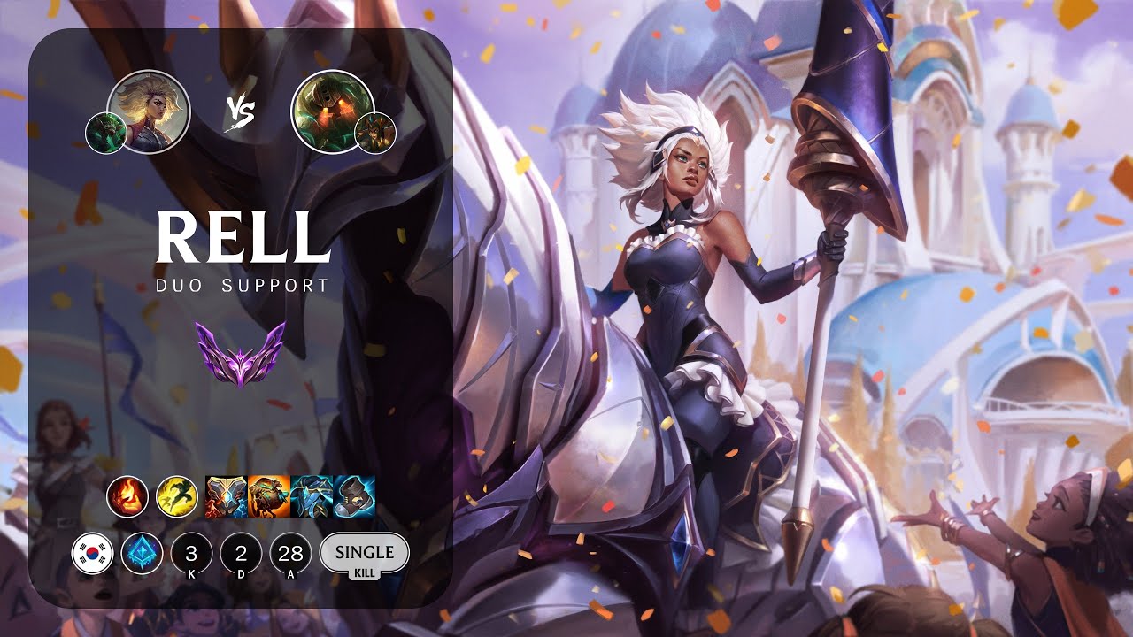 Rell Support vs Nautilus - KR Master Patch 14.1