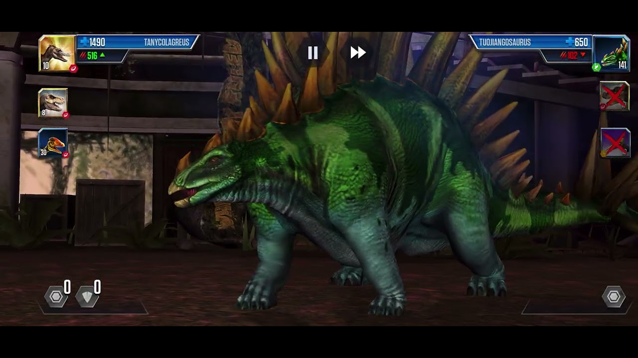 Jurassic World the game #battle #dinosaurs #awesome 