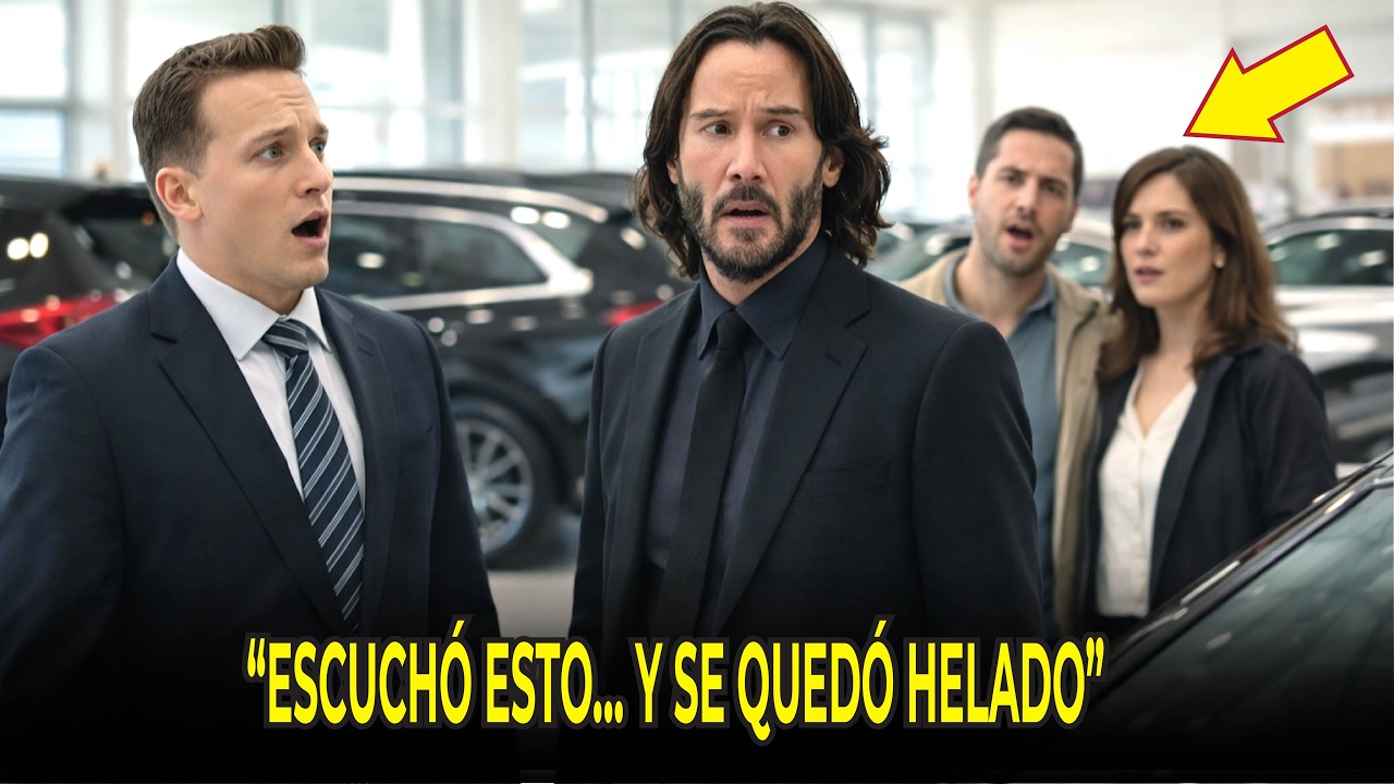 Keanu Reeves Compró un Auto en Su Propio Concesionario… y un Comentario Detrás de Él lo Cambió Todo