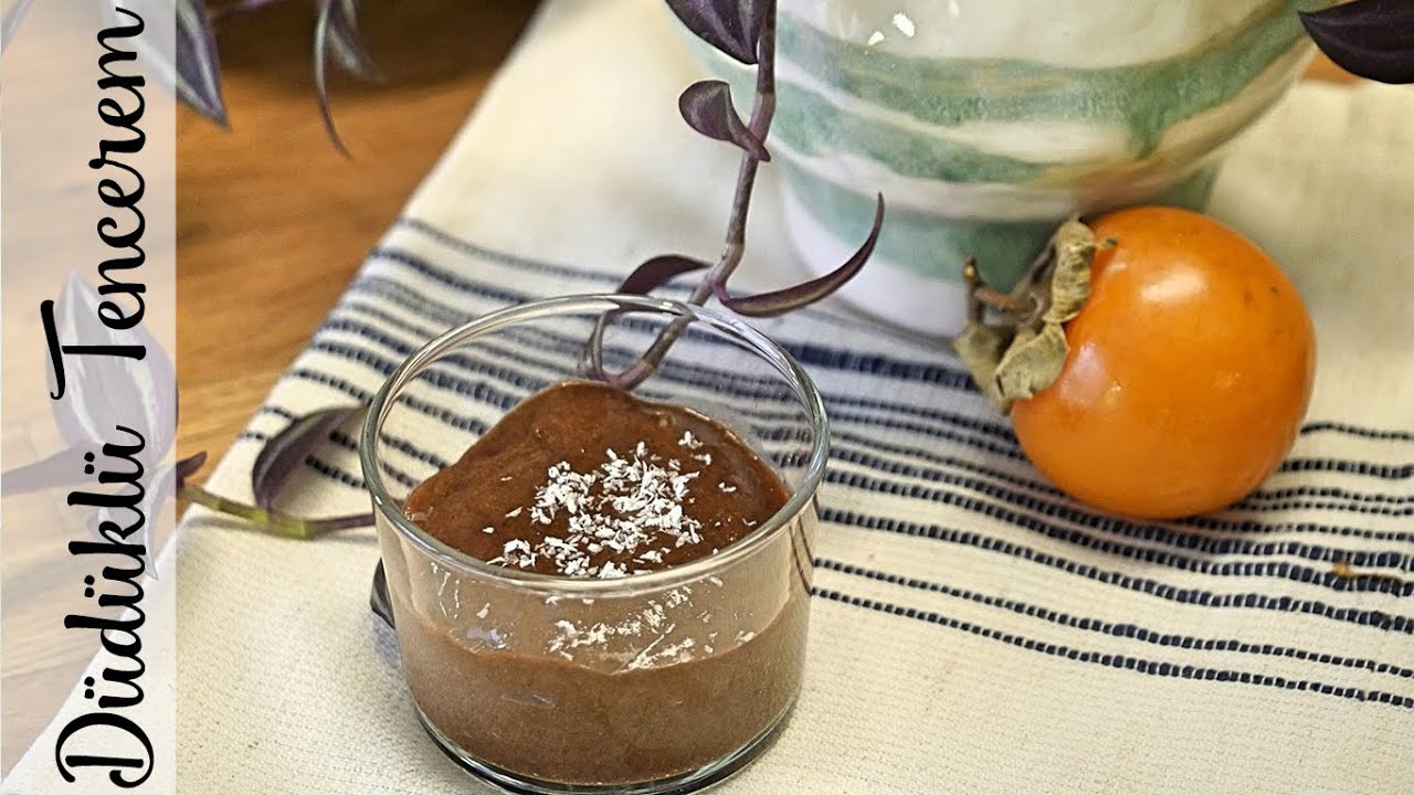 İki Malzemeli Puding - Vegan Tarifler