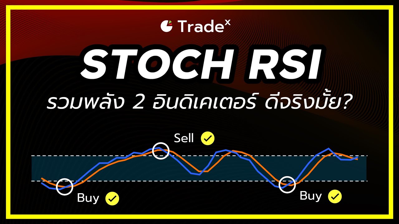เมื่อ RSI ธรรมดา ให้สัญญาณช้าเกินไป! | Stochastic RSI | TradeX
