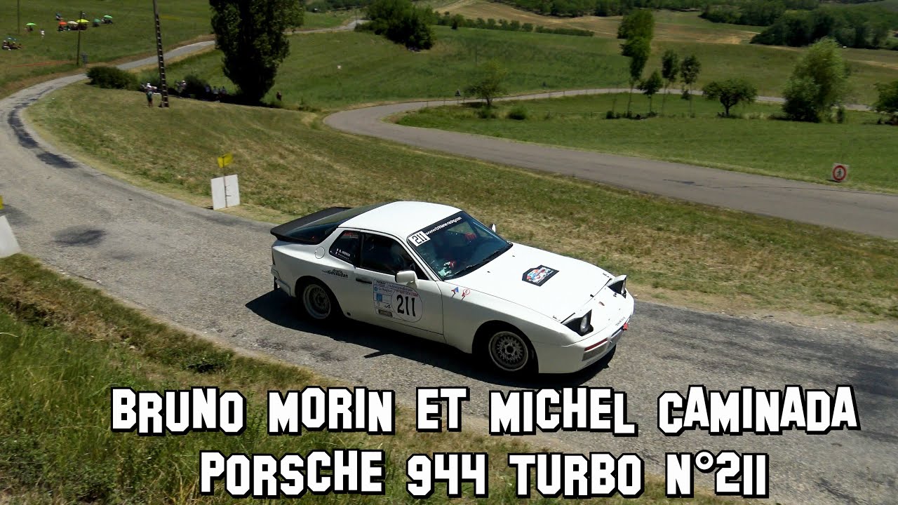 Rallye de la Drôme Paul Friedman 2022 - Porsche 944 Turbo N°211 - Bruno MORIN et Michel CAMINADA