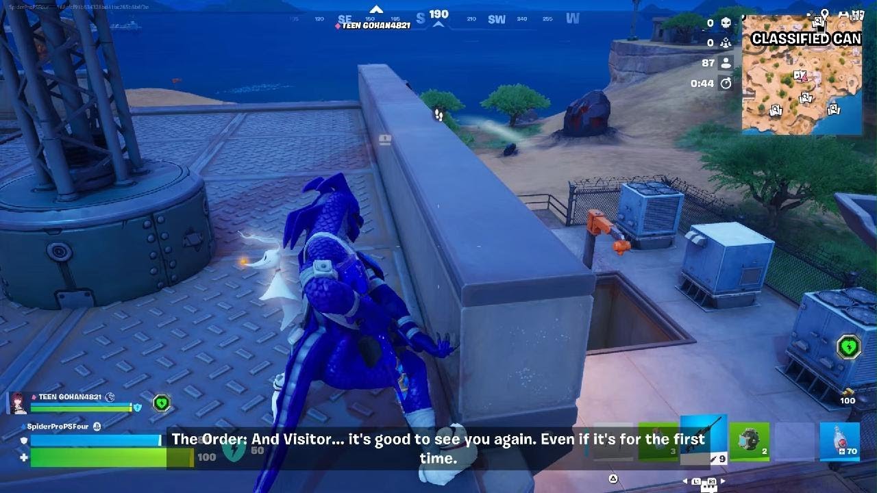 Fortnite CH7S1 Rocket Event