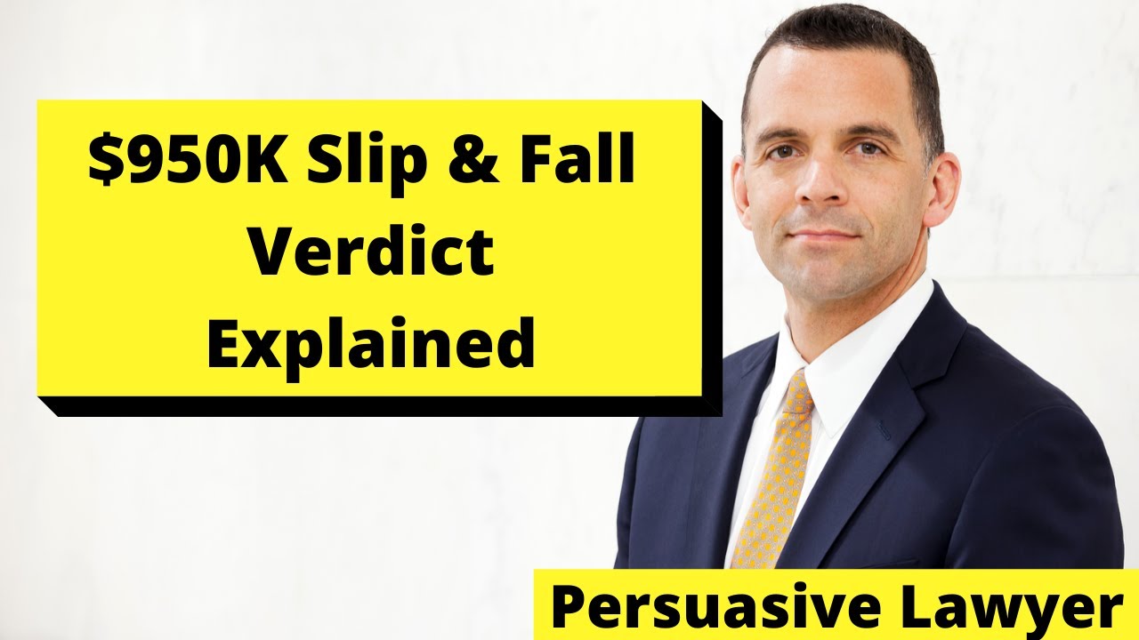 $950,000 slip and fall jury verdict explained by Pittsburgh personal injury lawyer