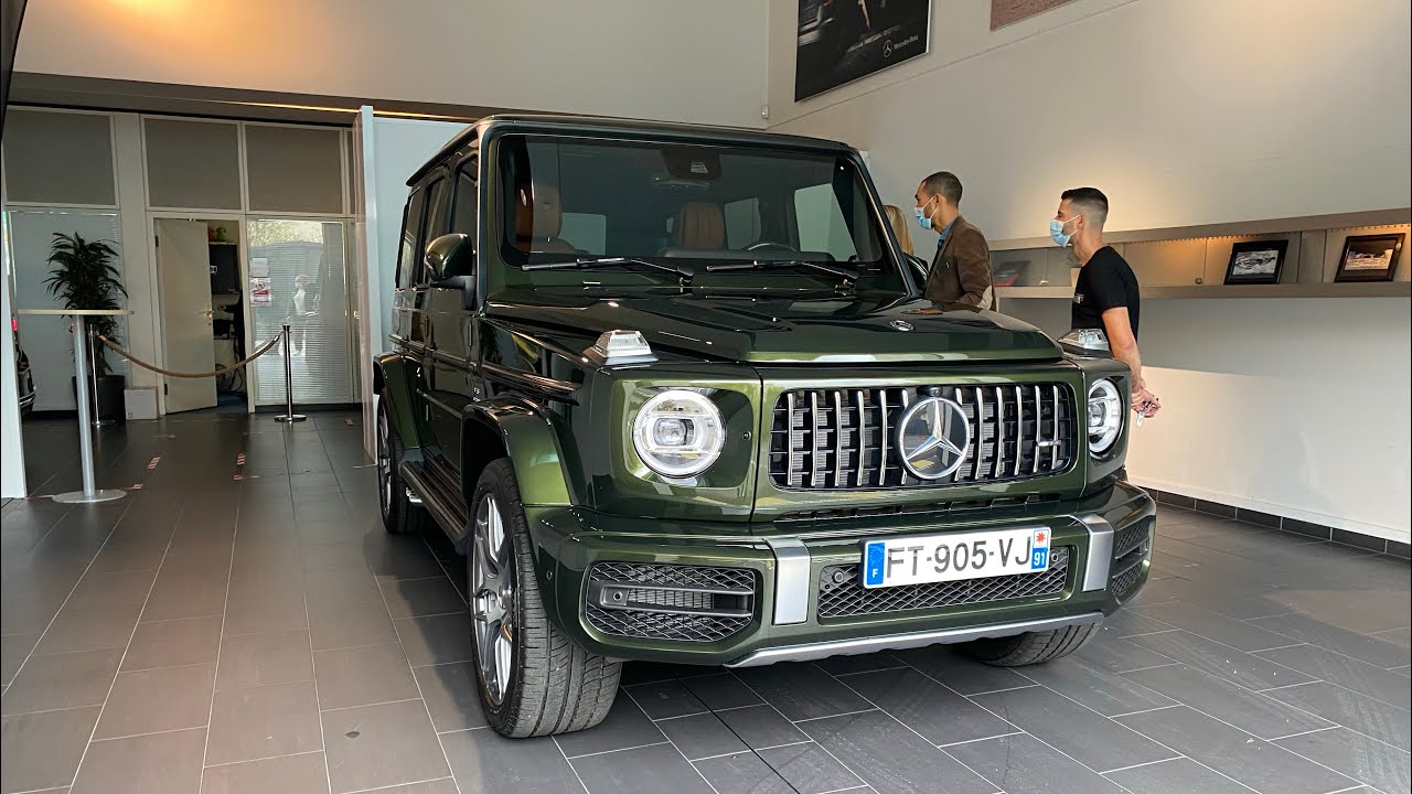 On récupère son G63 AMG NEUF chez Mercedes !!!