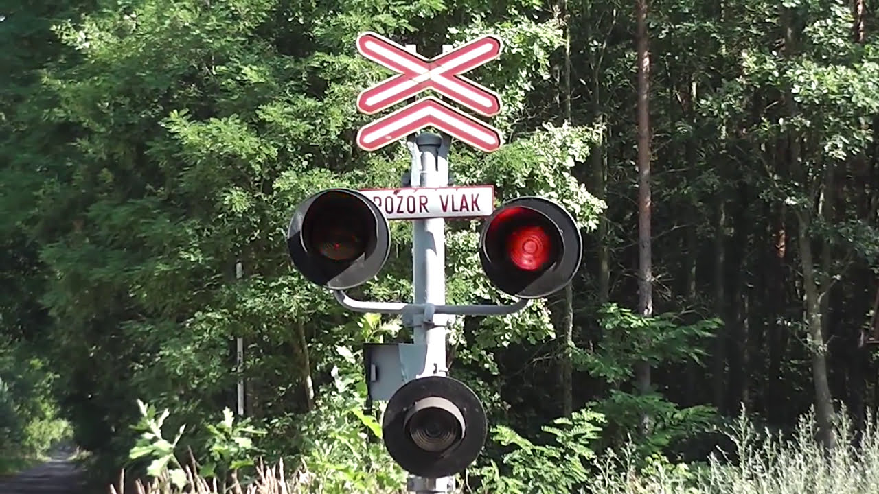 Železniční přejezd SSSR Otradovice [P2778] - 28.7.2013 / Czech railroad crossing