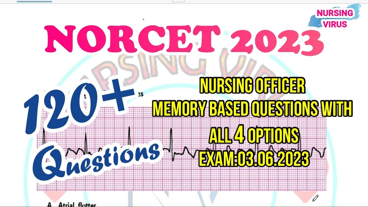 NORCET 2023 Answer key shift 1 | Norcet solved question paper 2023| #norcet #norcet2023