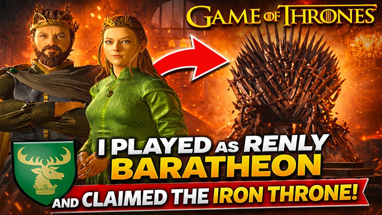 I Played as Renly Baratheon and Claimed the Iron Throne