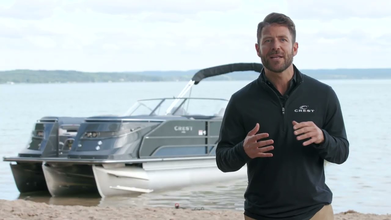 Crest Pontoon Luxury Line Walkthrough