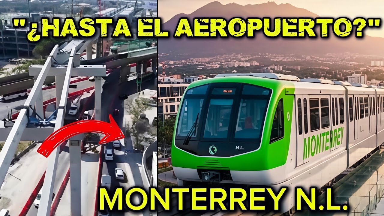 METRORREY: ¿Llegará al Aeropuerto? 🚇 Avance Línea 6 Monterrey (Febrero 2026)