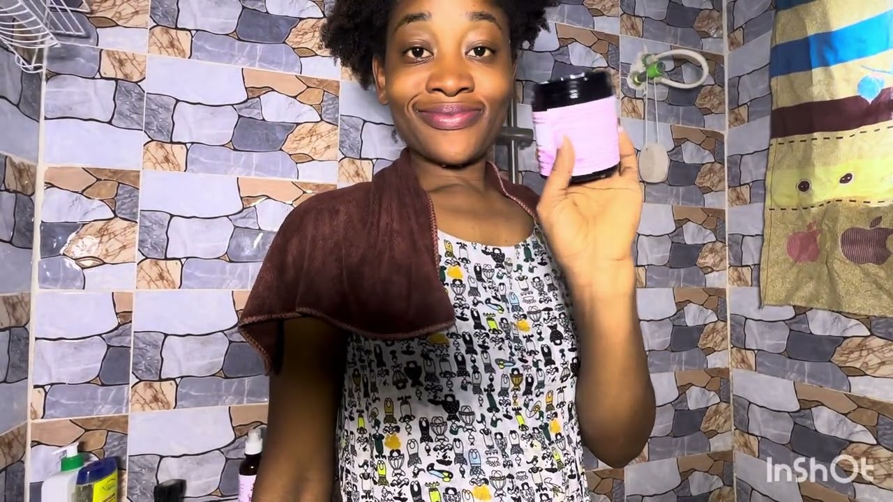 My typical wash day routine for 4c natural hair 