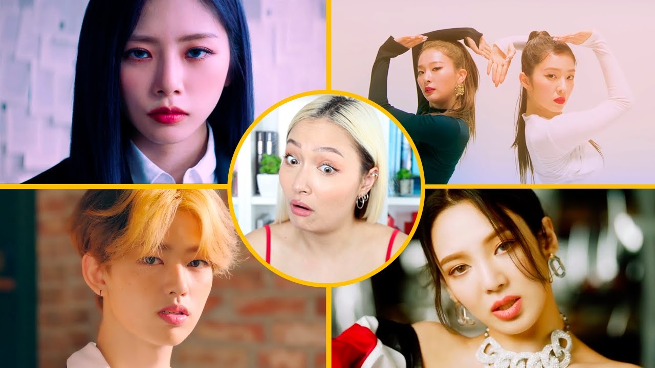 HYOYEON, RED VELVET, DREAMCATCHER, 1THE9 MV REACTION: CATCHING UP ON KPOP