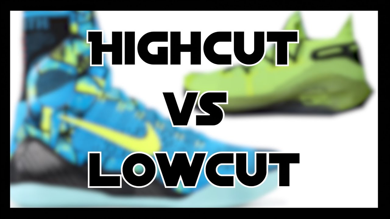 High vs Lowcut - Basketballschuhe - was ist besser?