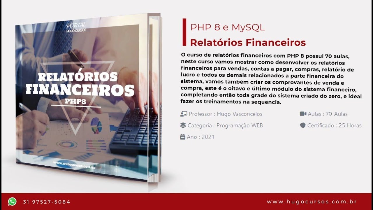 Relatórios Financeiros - Aula 03 - Classes do dompdf