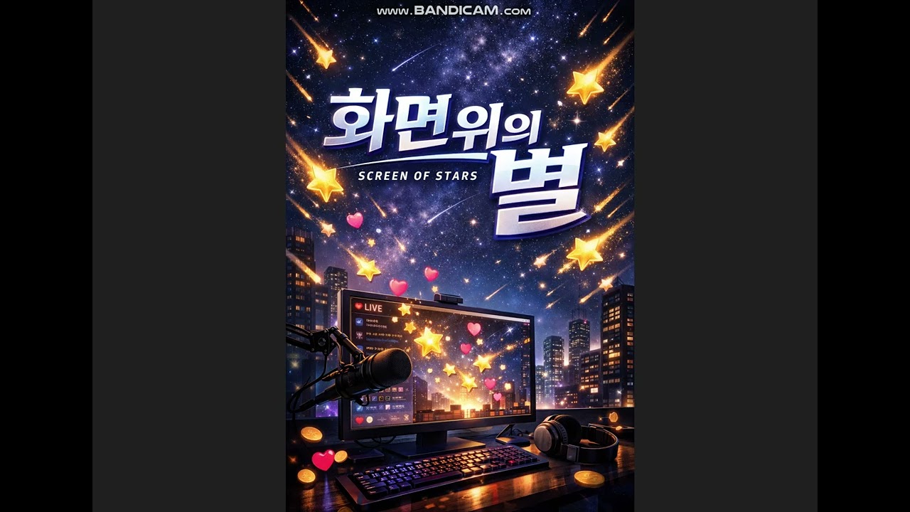 stars on the screen