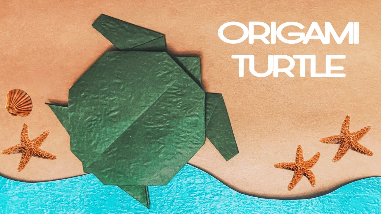 Origami Turtle 🐢 Paper Turtle Craft 🐢 Origami Easy