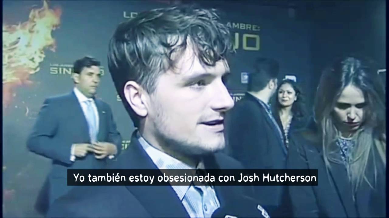 Recopilado: Josh Hutcherson hablando en español parte 2