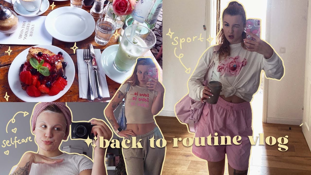 🎀𓂃 ࣪˖ back to routine vlog | sport, früh aufstehen, insta gelöscht...