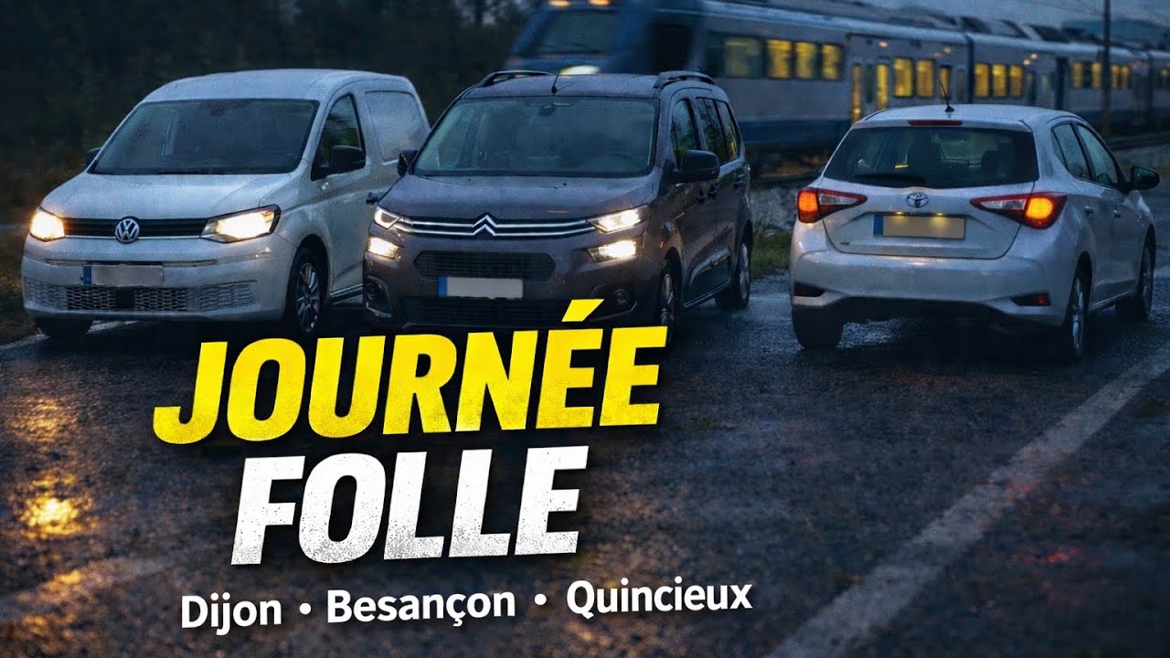 3 convoyages  en une journée : l'imprévu de dernière minute 
