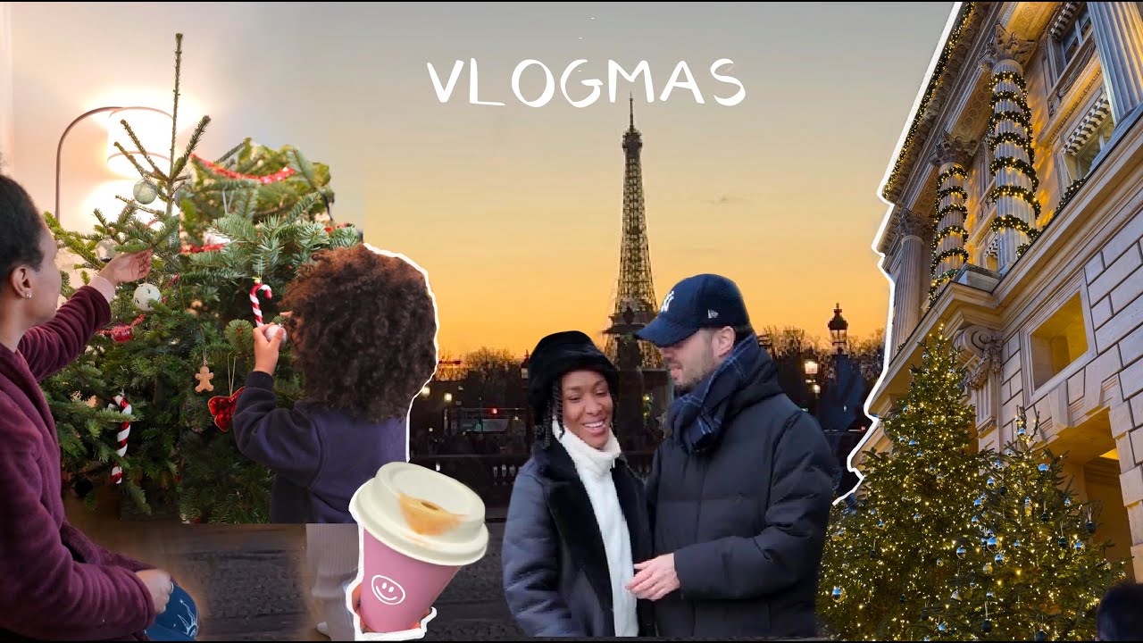 La magie des fêtes, créer ses propres traditions & cafés gourmands à Paris | vlogmas 2025