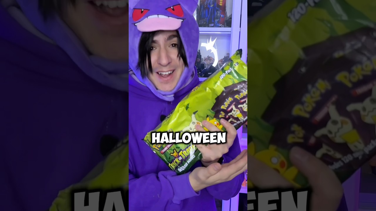 Pokemon TCG Halloween 🎃 Cuantos Sobres Hay Qu&eacute; Abrir? 🤔 #trickortrade #pokemon #pokemontcg #gengar