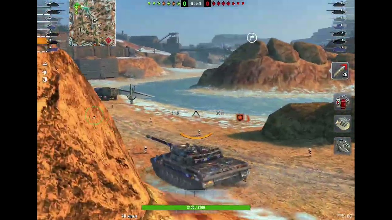 World of Tanks Blitz Object 452K Gameplay