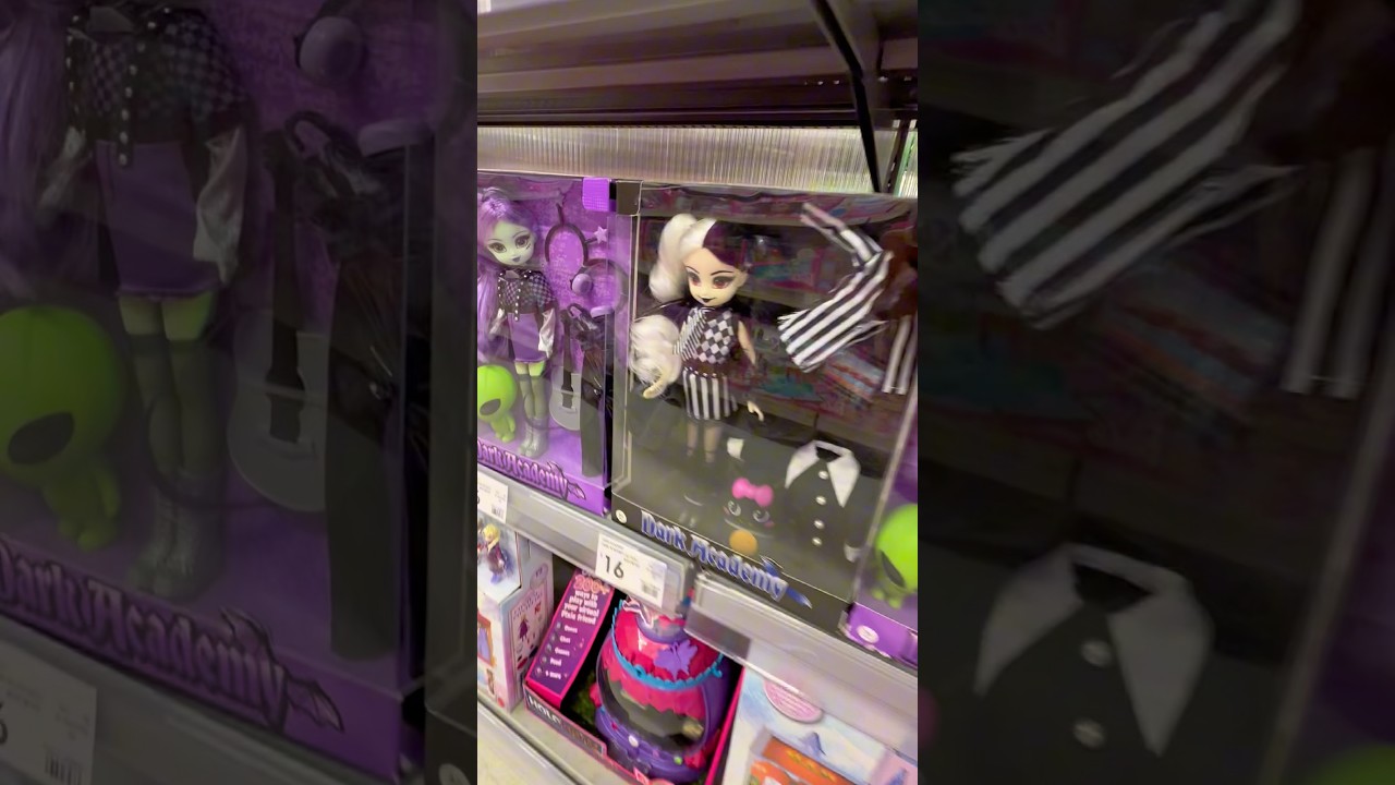 Doll shopping at KMART and we found new Monster High Dolls?? Anko Dark academy dolls!