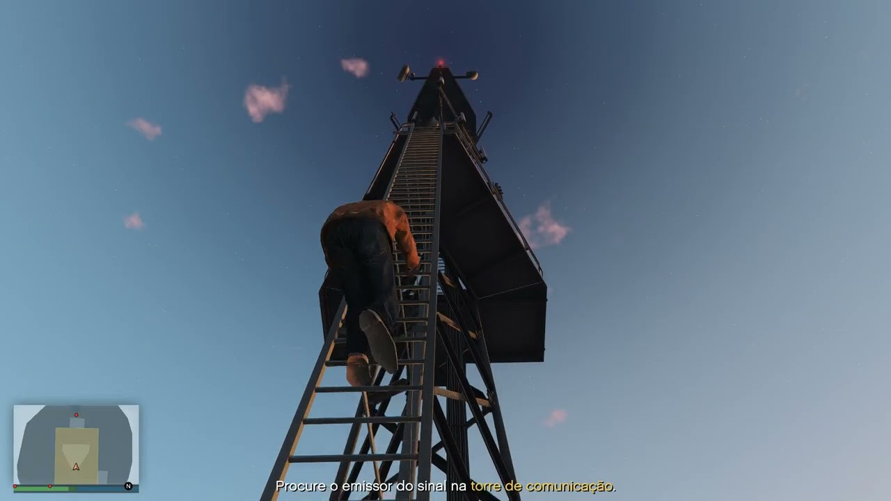 Grand Theft Auto V Enhanced Preparaçao  Golpe caio perico  como chegar na torre de comunicalao facil