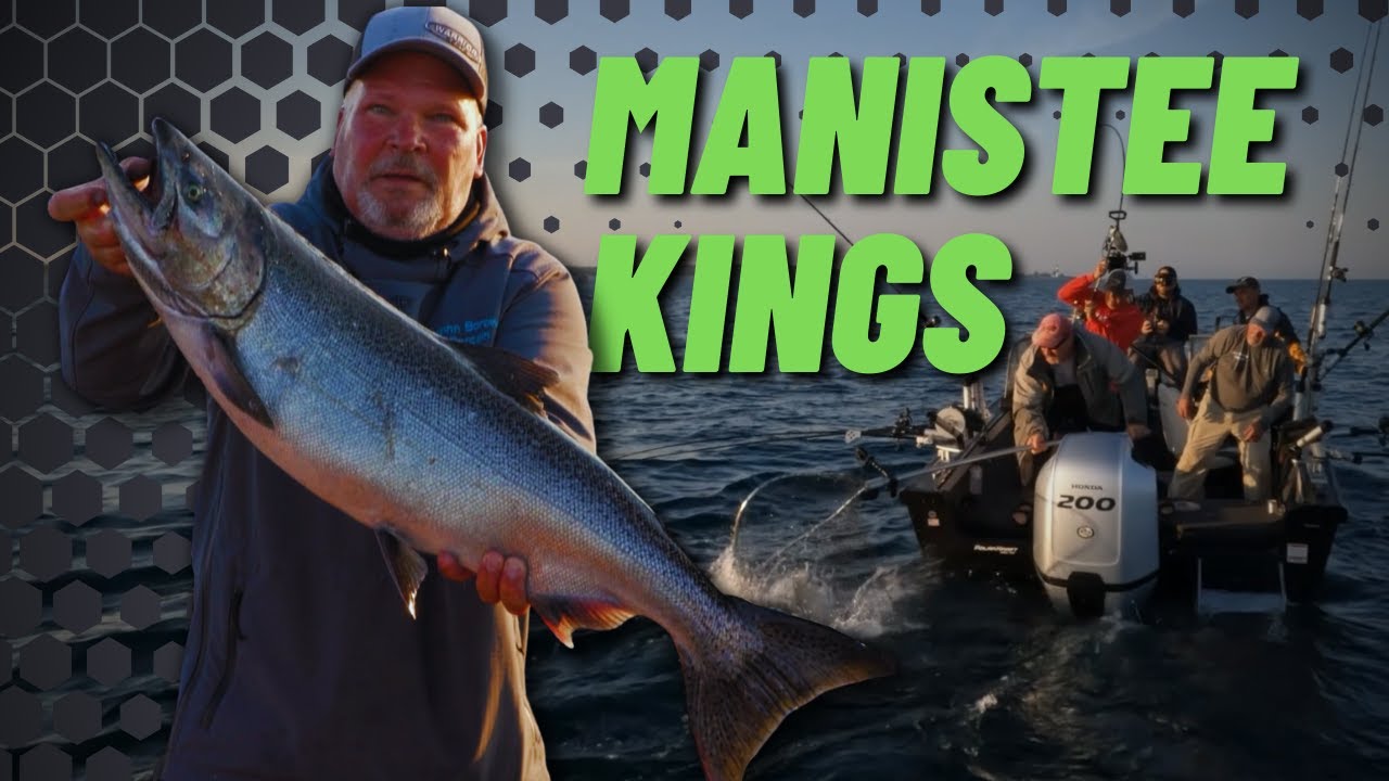 Salmon Fishing in Manistee!
