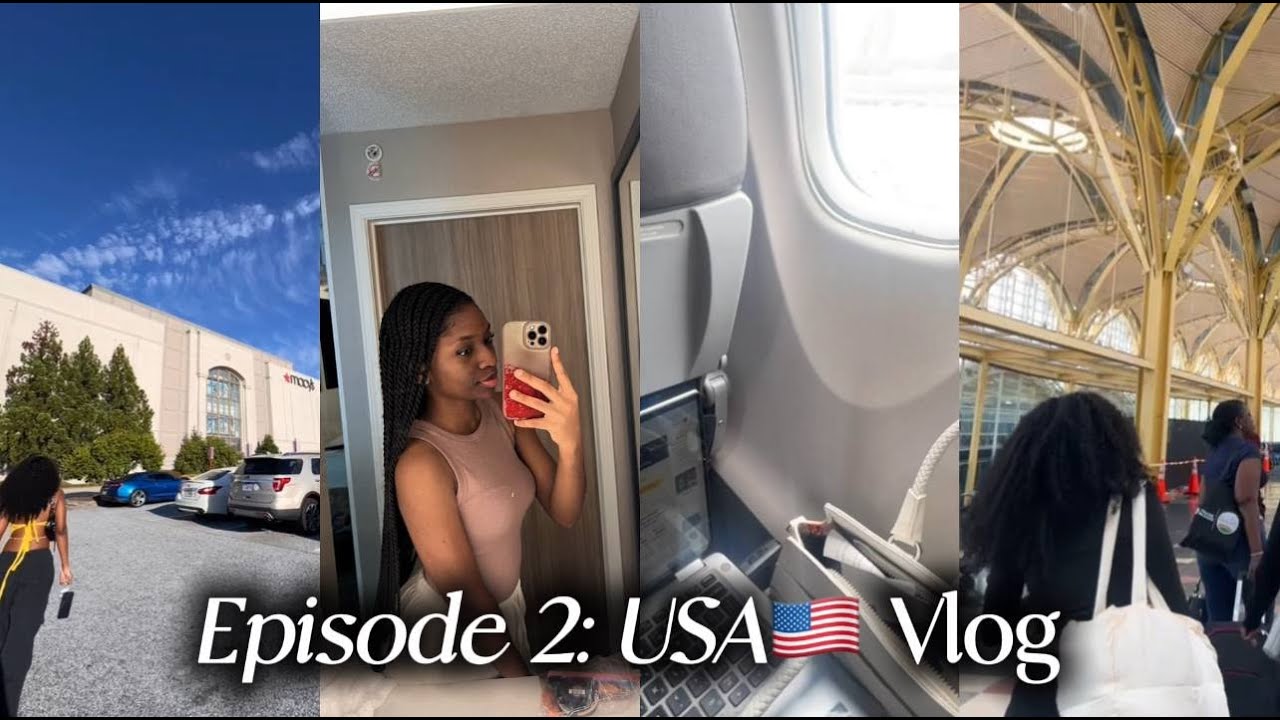 SOMEONE TOOK MY LUGGAGE?? || USA VLOG FINAL EPISODE + CATCHING FLIGHTS + BIRTHDAYS + WORK + MORE